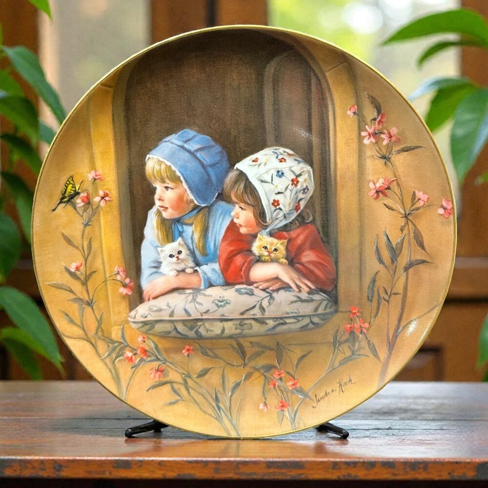 Vintage Sandra Kuck “Sunday Best” Plate, First Issue